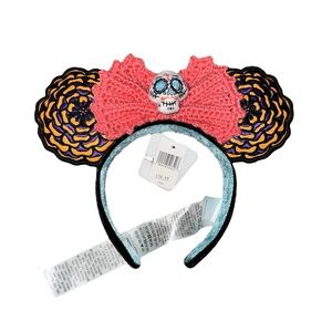 Authentic NWT Disney Parks Coco Dia De Los Muertos Minnie Ears